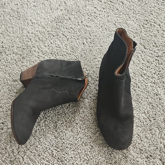 Isabel Marant Black Ankle Boots - Picture 1 of 7